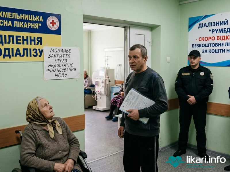 Гемодіаліз у Кам’янці-Подільському: порятунок пацієнтів чи приватизація медицини?
