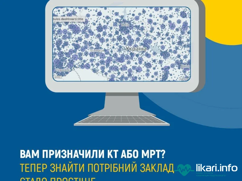 Де безкоштовно зробити КТ та МРТ: НСЗУ запустила новий аналітичний дашборд для пацієнтів та керівників громад